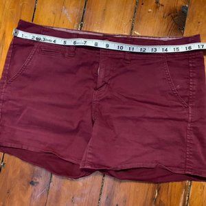 Maroon American Eagle Shorts